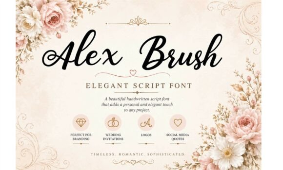 Alex Brush: The Elegant Script Font for Personal Design
