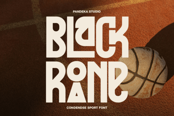Black Roane: A Typeface for Athletic Branding