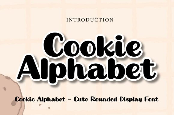 Cookie Alphabet: A Typeface That Feels Like a Warm Hug