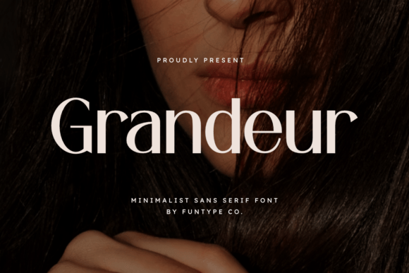 Grandeur: The Bold Minimalist Sans Serif for Impactful Design