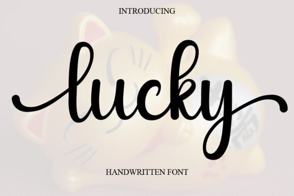 Lucky: A Sweet Handwritten Font for Joyful Design