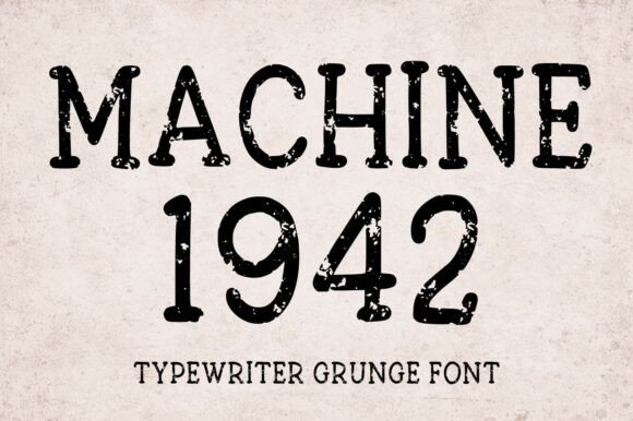Machine 1942: Adding Authentic Vintage Character to Your Work