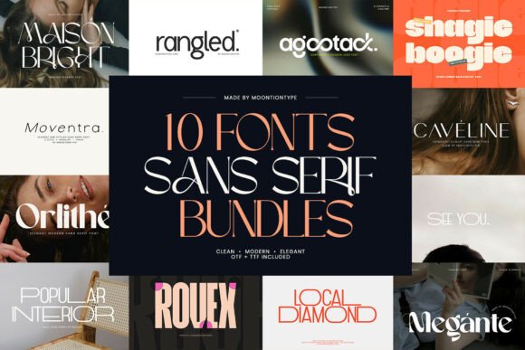 Modern Sans Serif Bundles: Your Toolkit for Polished Design