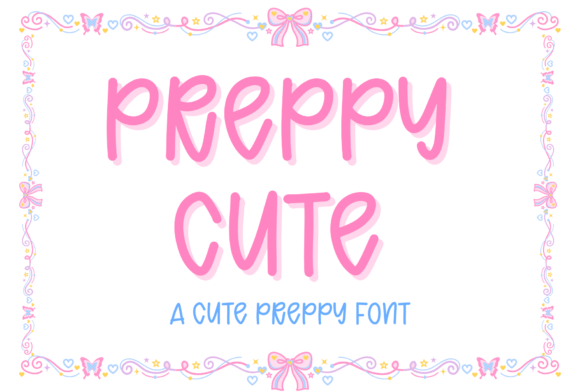 Preppy Cute: The Typeface for Charming, Modern Projects