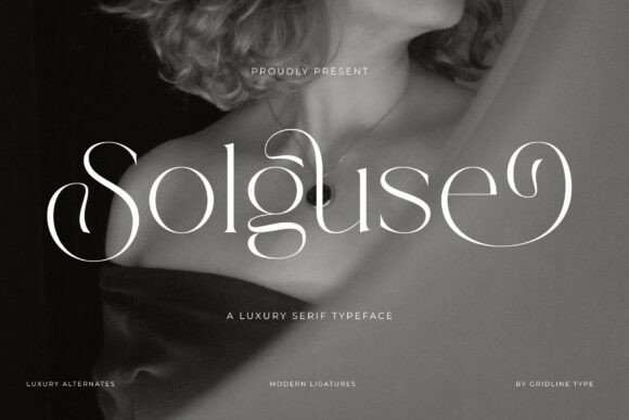 Solguse: The Serif Font Where Poetry Meets High Fashion