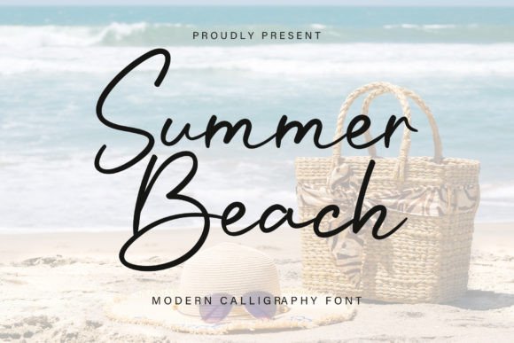 Summer Beach: The Script Font for Modern Elegance