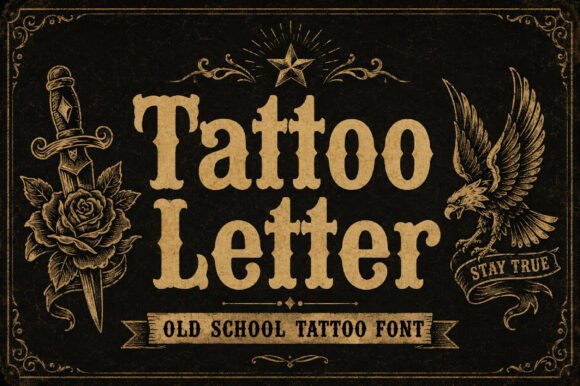 Tattoo Letter: Vintage Ink for Modern Brands
