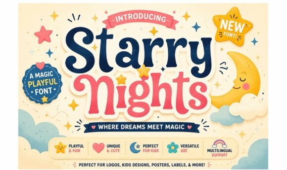 Unlocking the Magic of the Starry Nights Font for Creative Projects