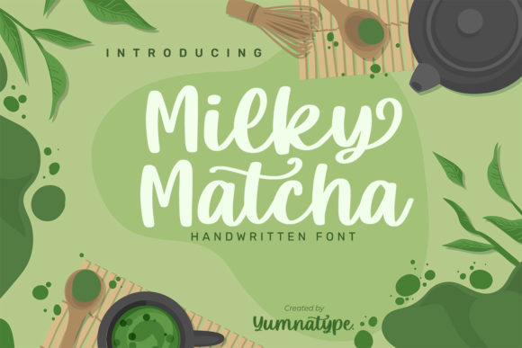 Why Milky Matcha is the Handwritten Font Your Designs Need